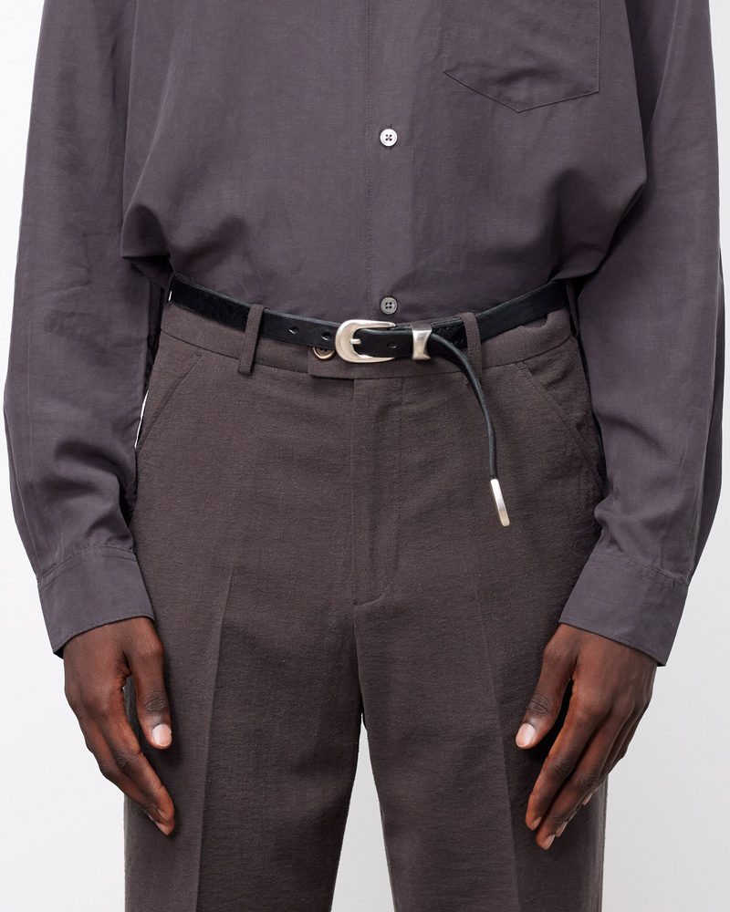 Our Legacy - Belt 2 cm Black