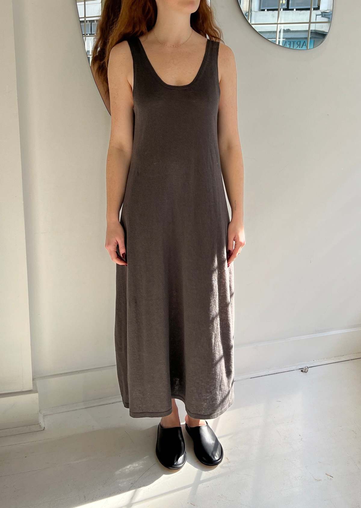 Lauren Manoogian U Tank Dress - Coal - Image 2 of 12