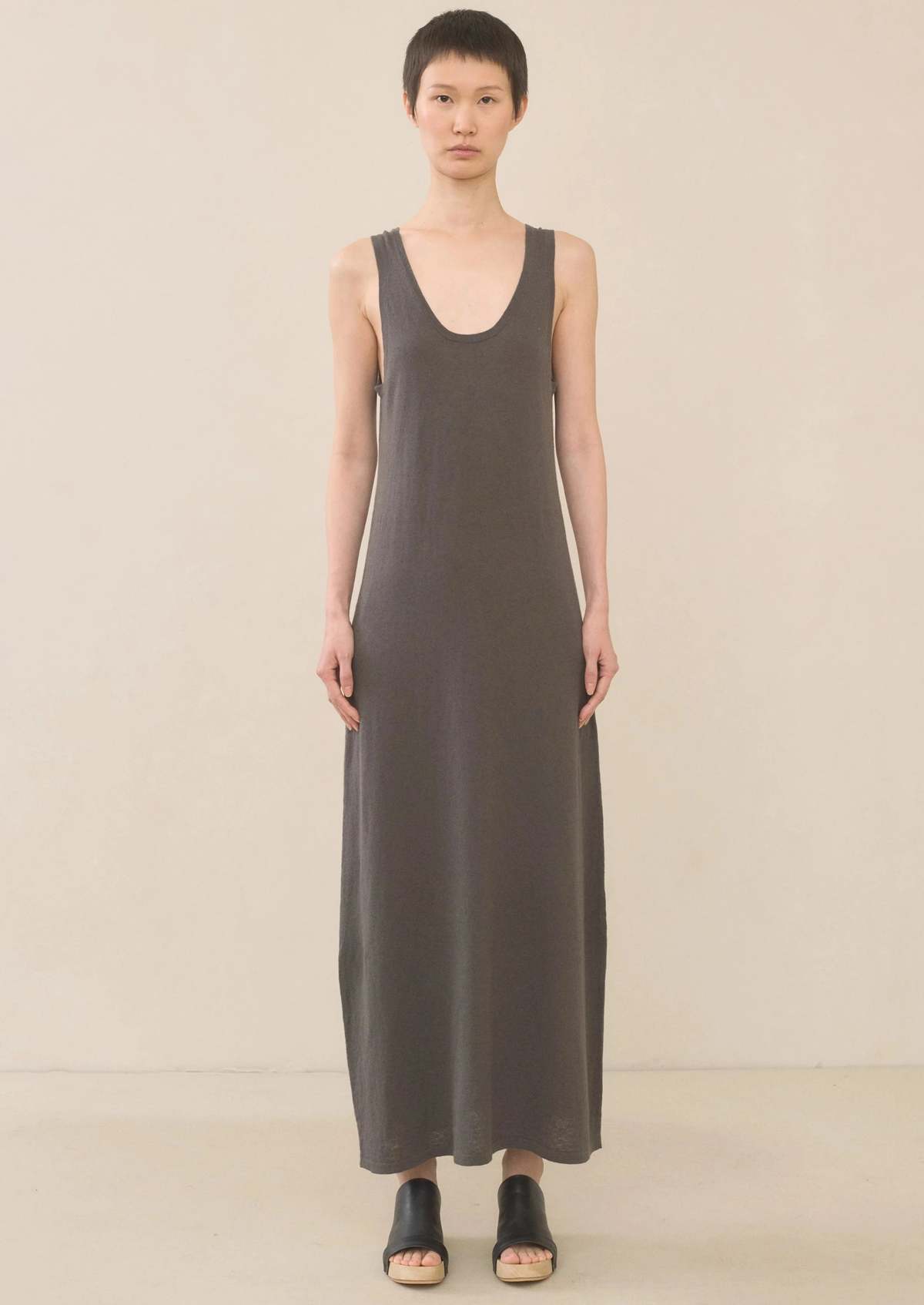 Lauren Manoogian U Tank Dress - Coal - Image 6 of 12