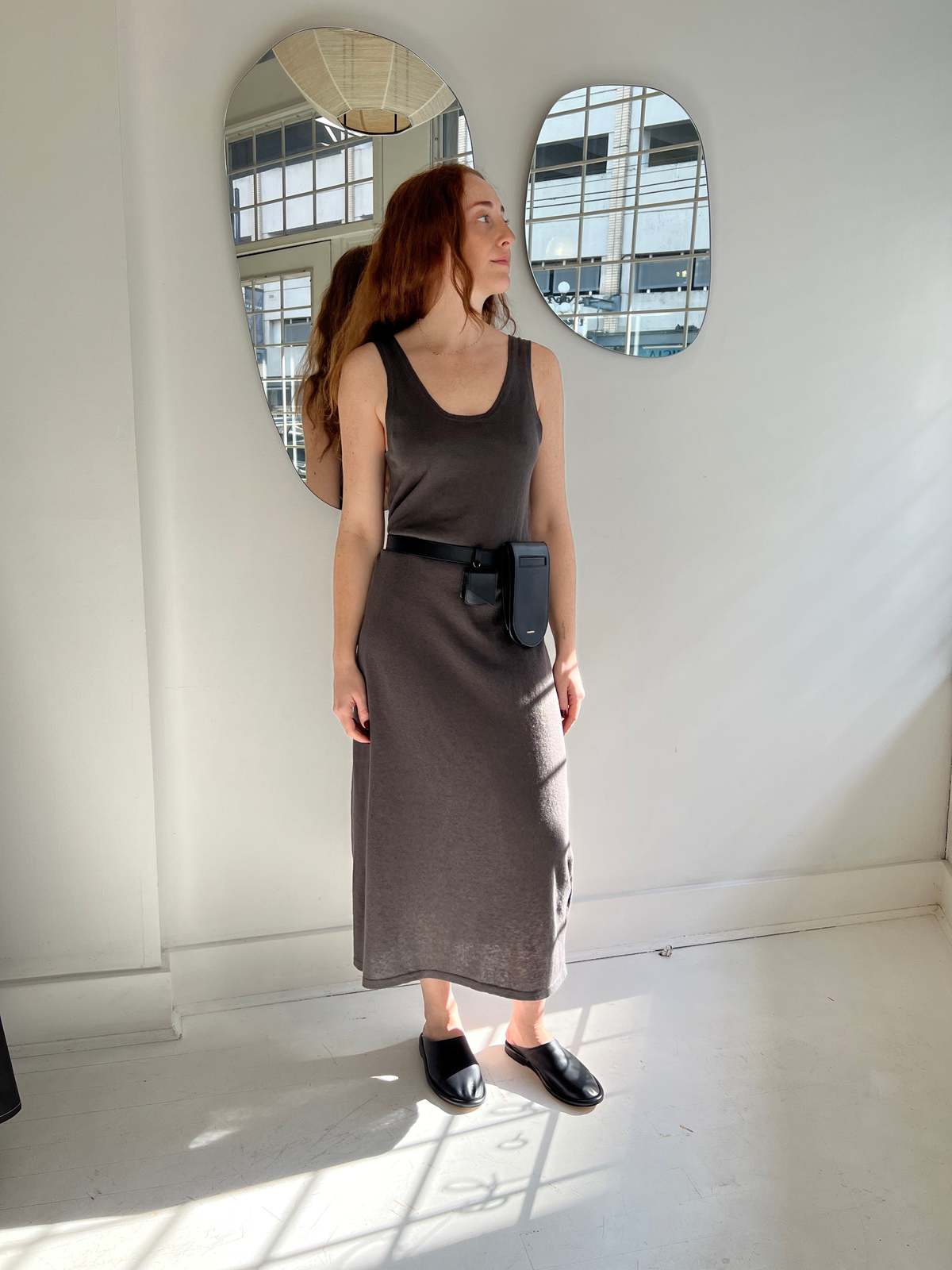 Lauren Manoogian U Tank Dress - Coal - Image 12 of 12