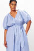 Mara Hoffman Alora Dress - Blue/White - Thumbnail 3
