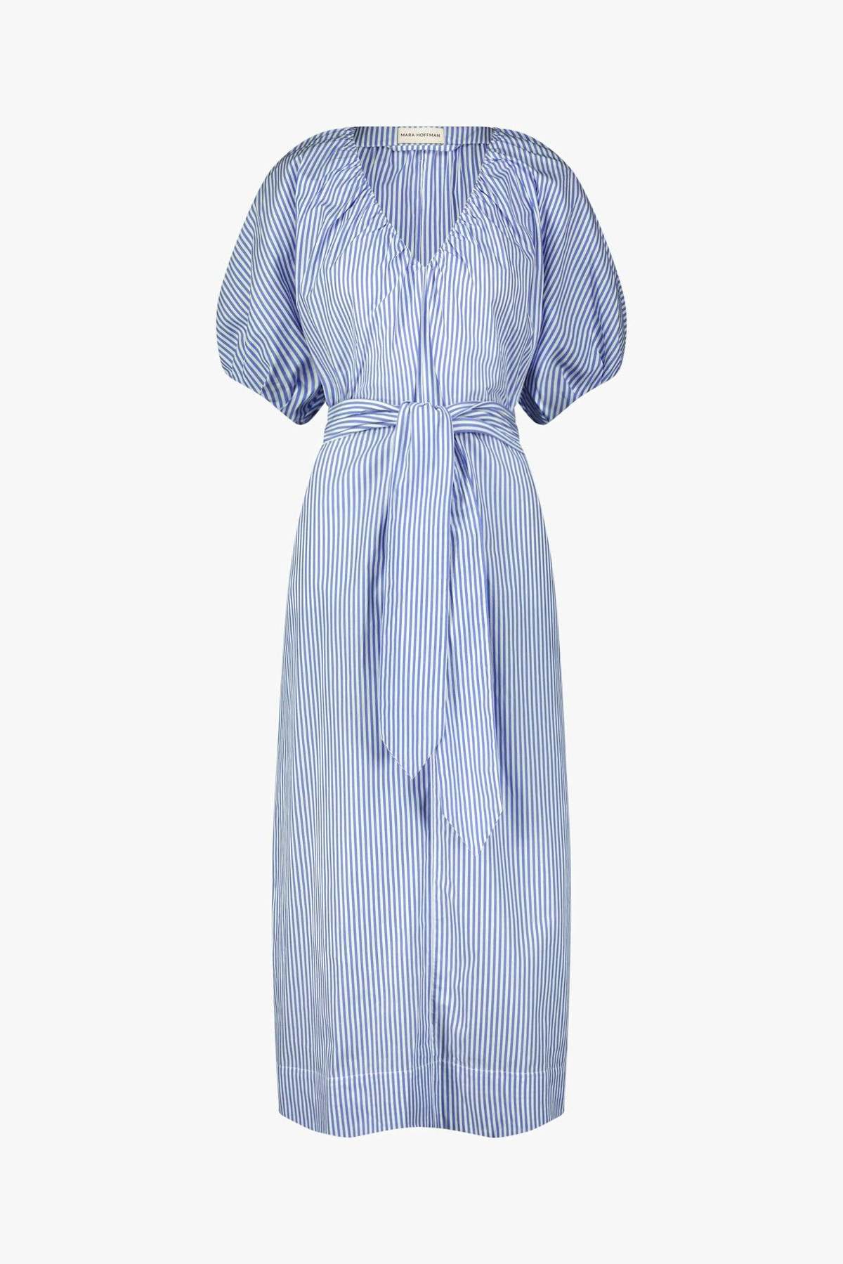 Mara Hoffman Alora Dress - Blue/White - Image 5 of 5