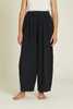 Black Crane Wide Pants - Black - Thumbnail 2