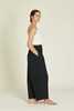 Black Crane Wide Pants - Black - Thumbnail 6