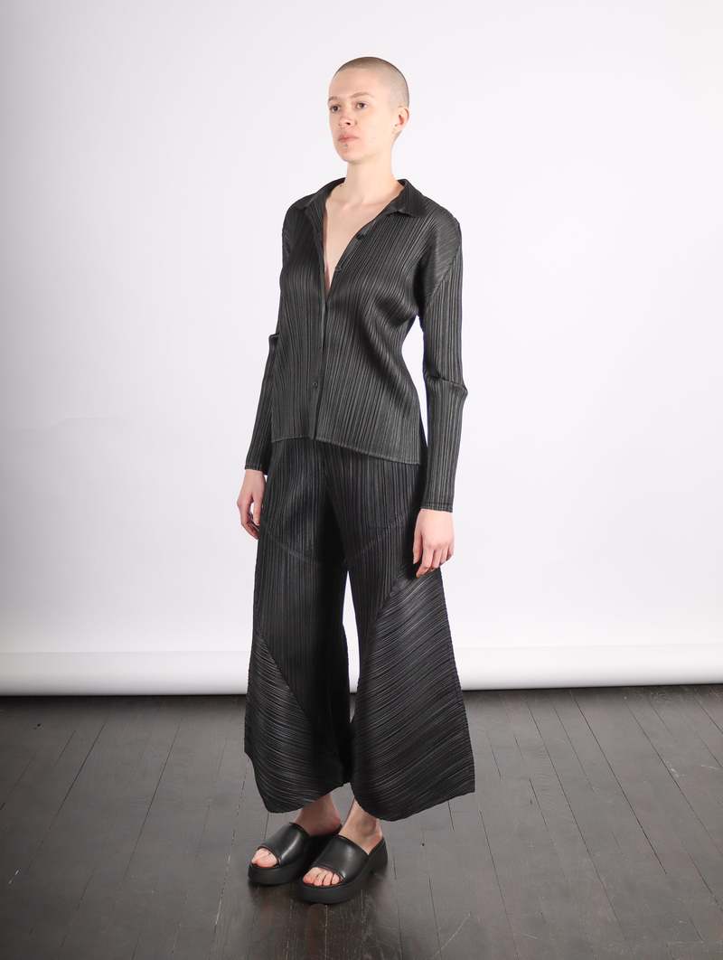 Pleats Please by Issey Miyake Thicker Bottoms 2 Flared Pants