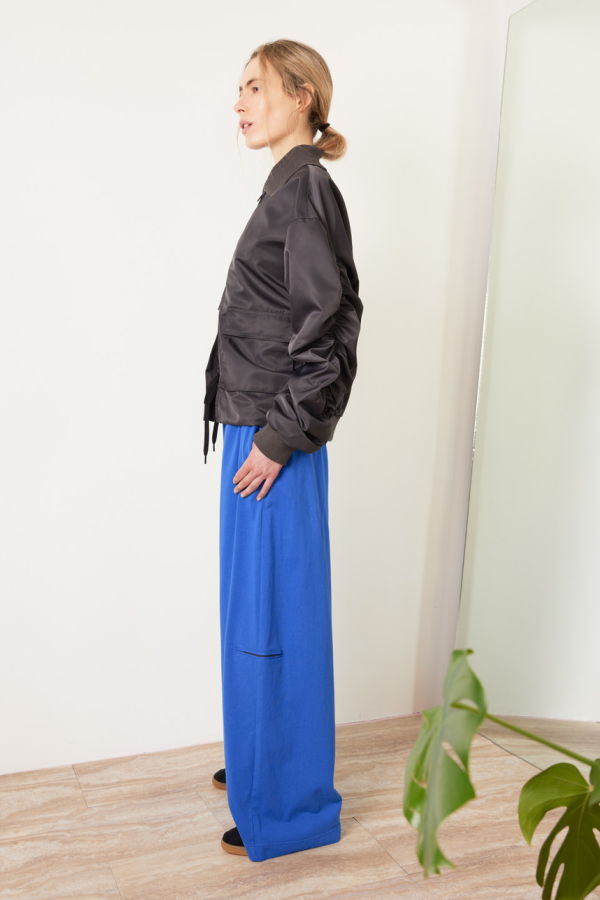Maison Margiela MM6 Cotton Jersey Pants - Blue