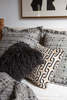 Erica Tanov Baby Alpaca Shag Pillow - Charcoal - Thumbnail 2