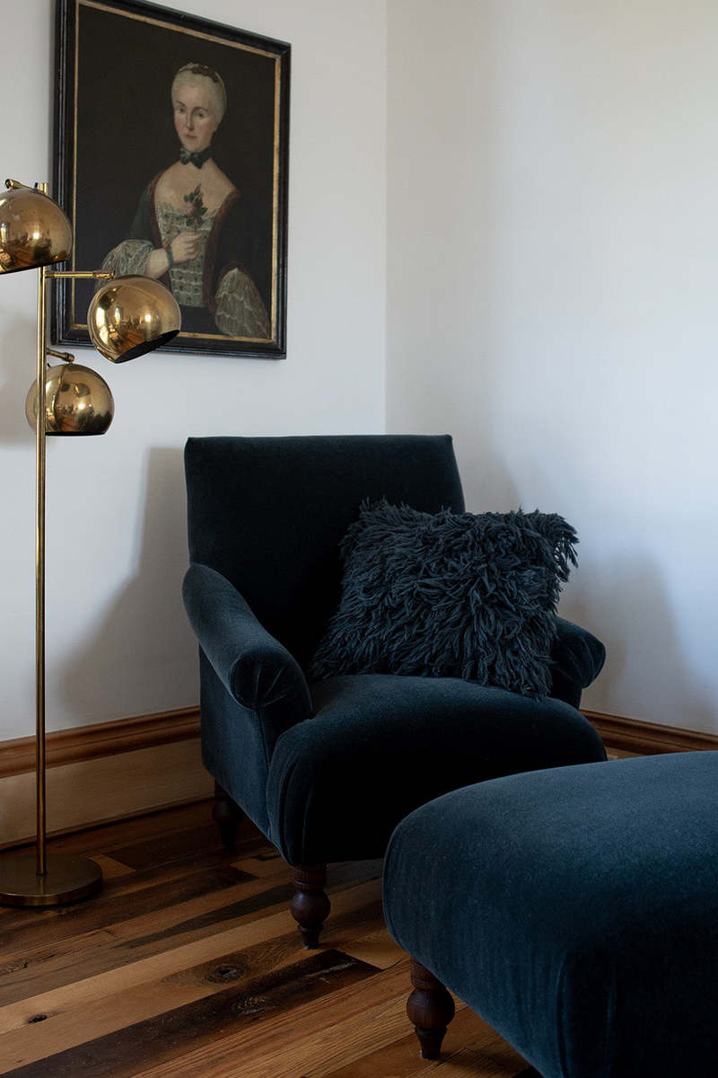 Erica Tanov Baby Alpaca Shag Pillow - Ocean