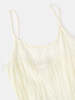 Erica Tanov Greta Silk Slip Dress - Ivory - Thumbnail 5