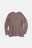 Erica Tanov Pima Cotton Ribbed Pullover - Haze - Thumbnail 7
