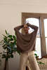 Erica Tanov Pima Cotton Ribbed Pullover - Haze - Thumbnail 3
