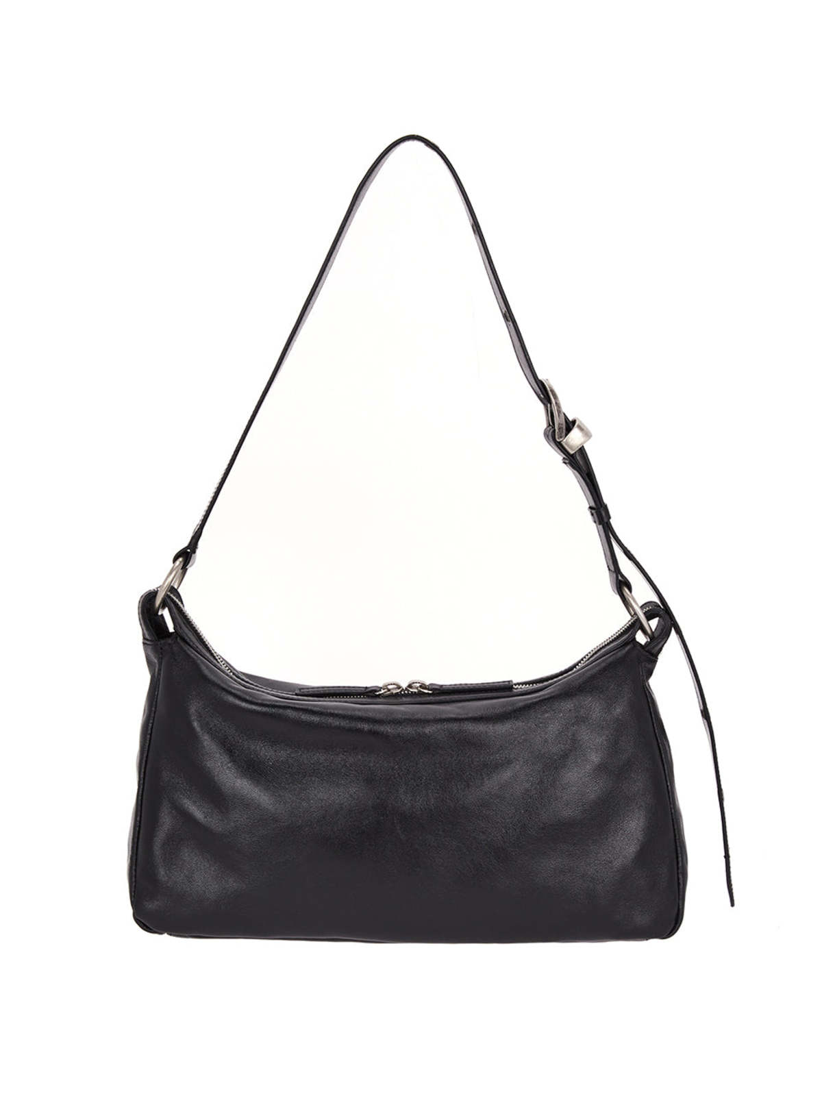 Marge Sherwood OUTPOCKET HOBO - GLOSSY BLACK - Image 8 of 9