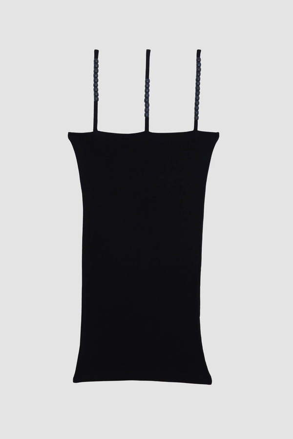 Baserange Tav Tank - Black Organic Cotton | Garmentory