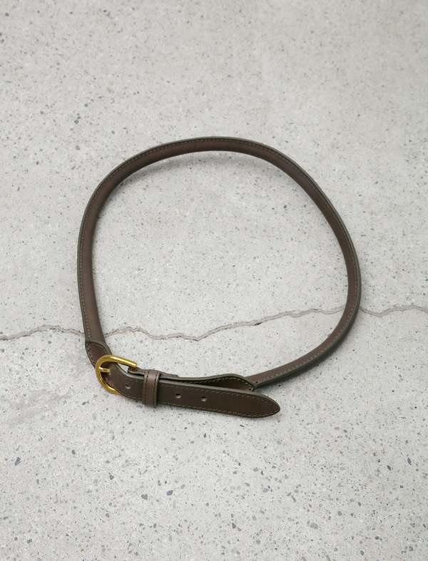 小物 Cristaseya Leather belt Brown L size CristaSeya Leather Belt - Brown | Garmentory