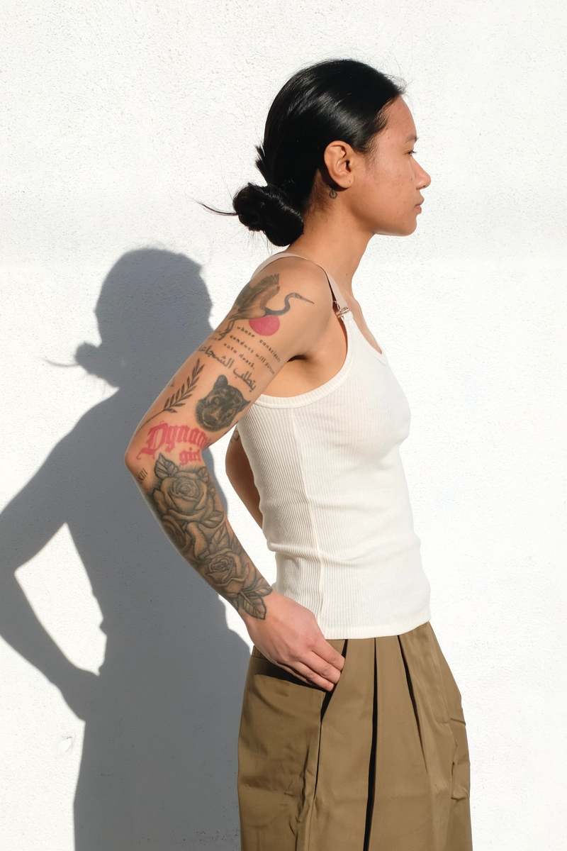 トップス baserange Suspend Tank RecycledCottonRib Suspend Tank in Assortment | Recycled cotton rib | en