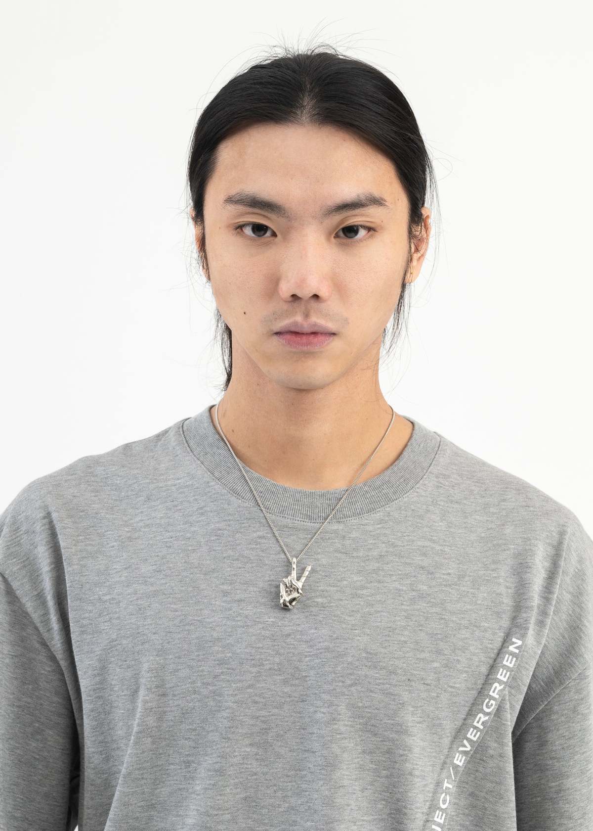 Y/PROJECT Mini Peace Pendant Necklace