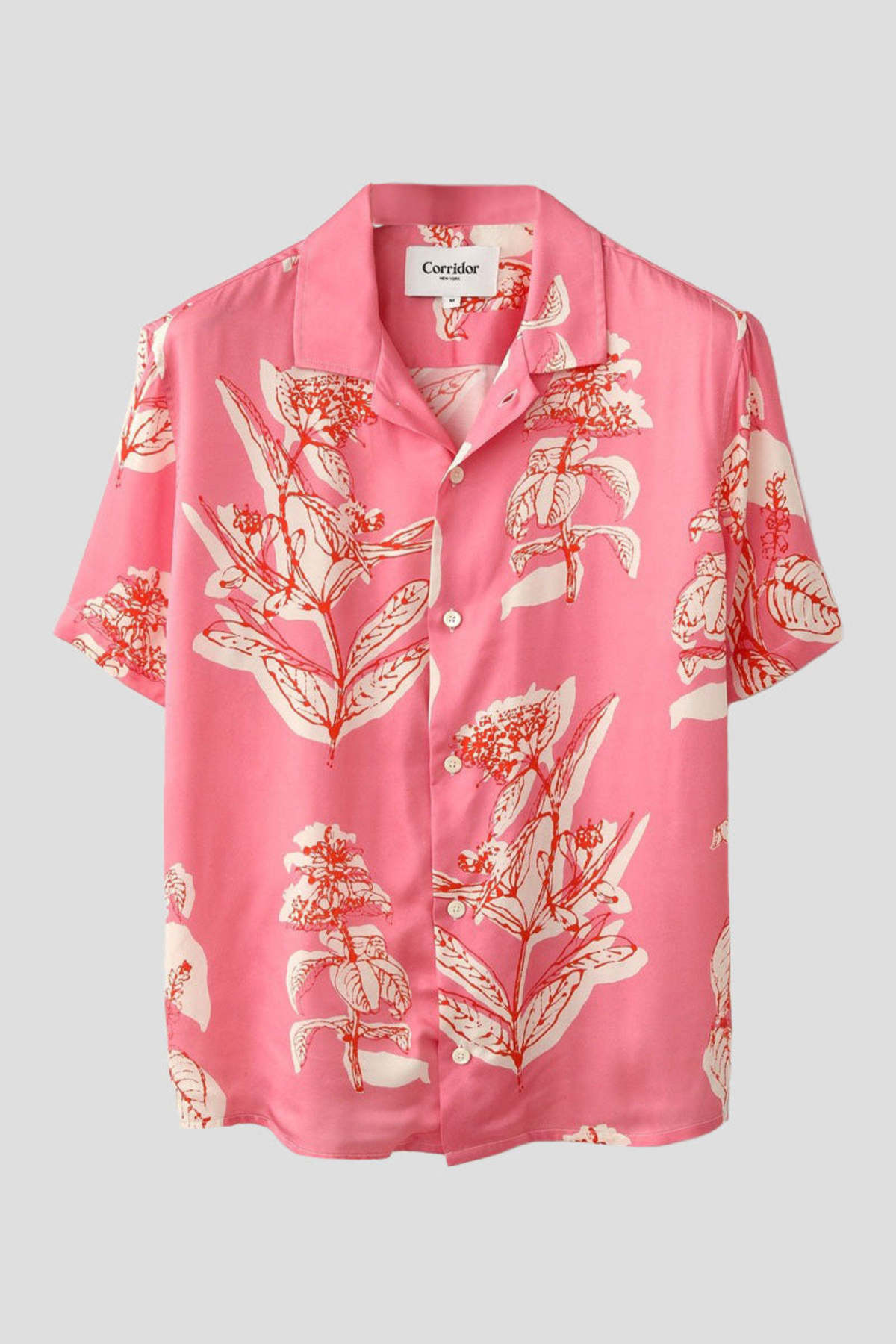 Corridor Sketch Viscose Camp Shirt - Floral | Garmentory