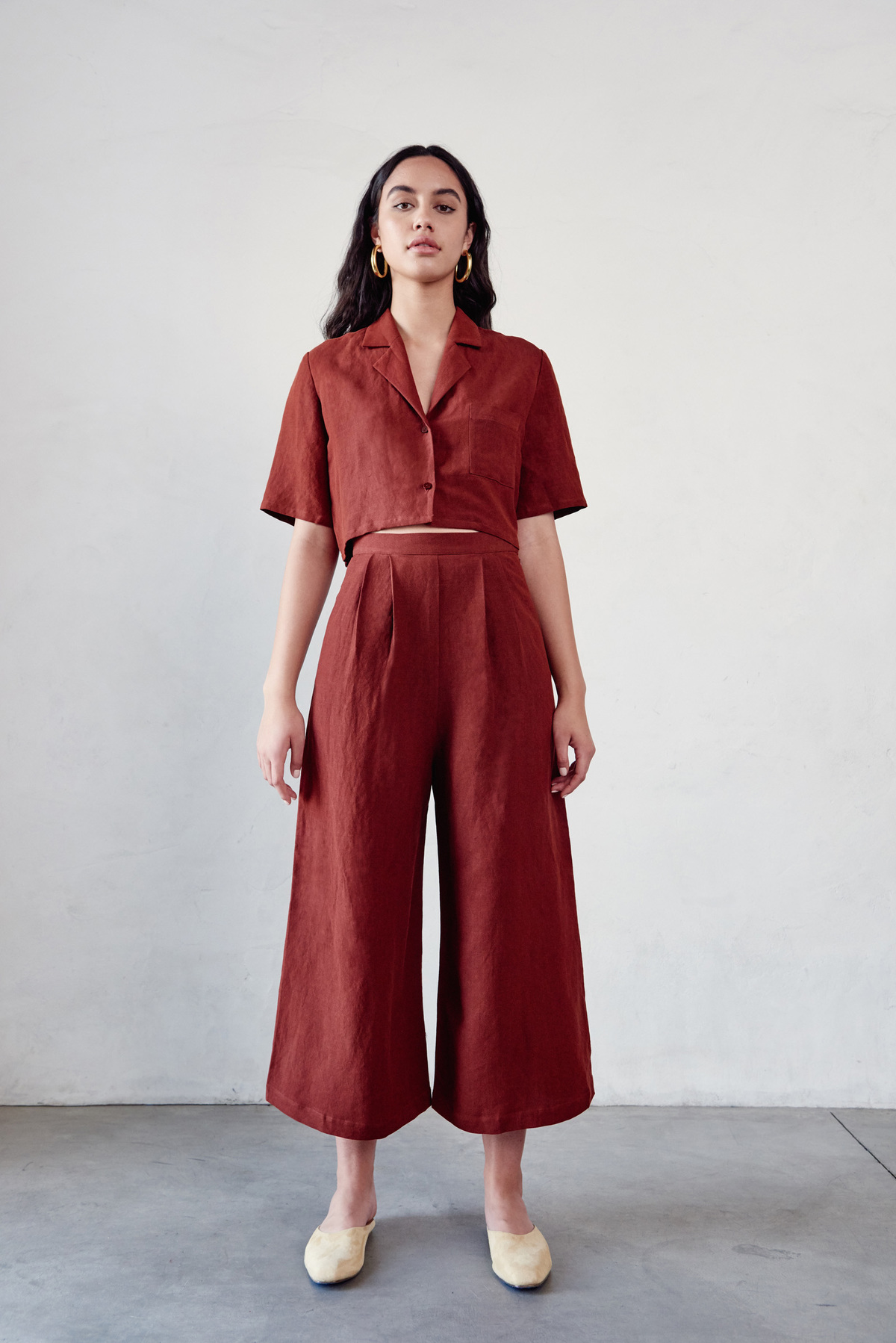 First Rite Crop Blouse - Image 1 of 5