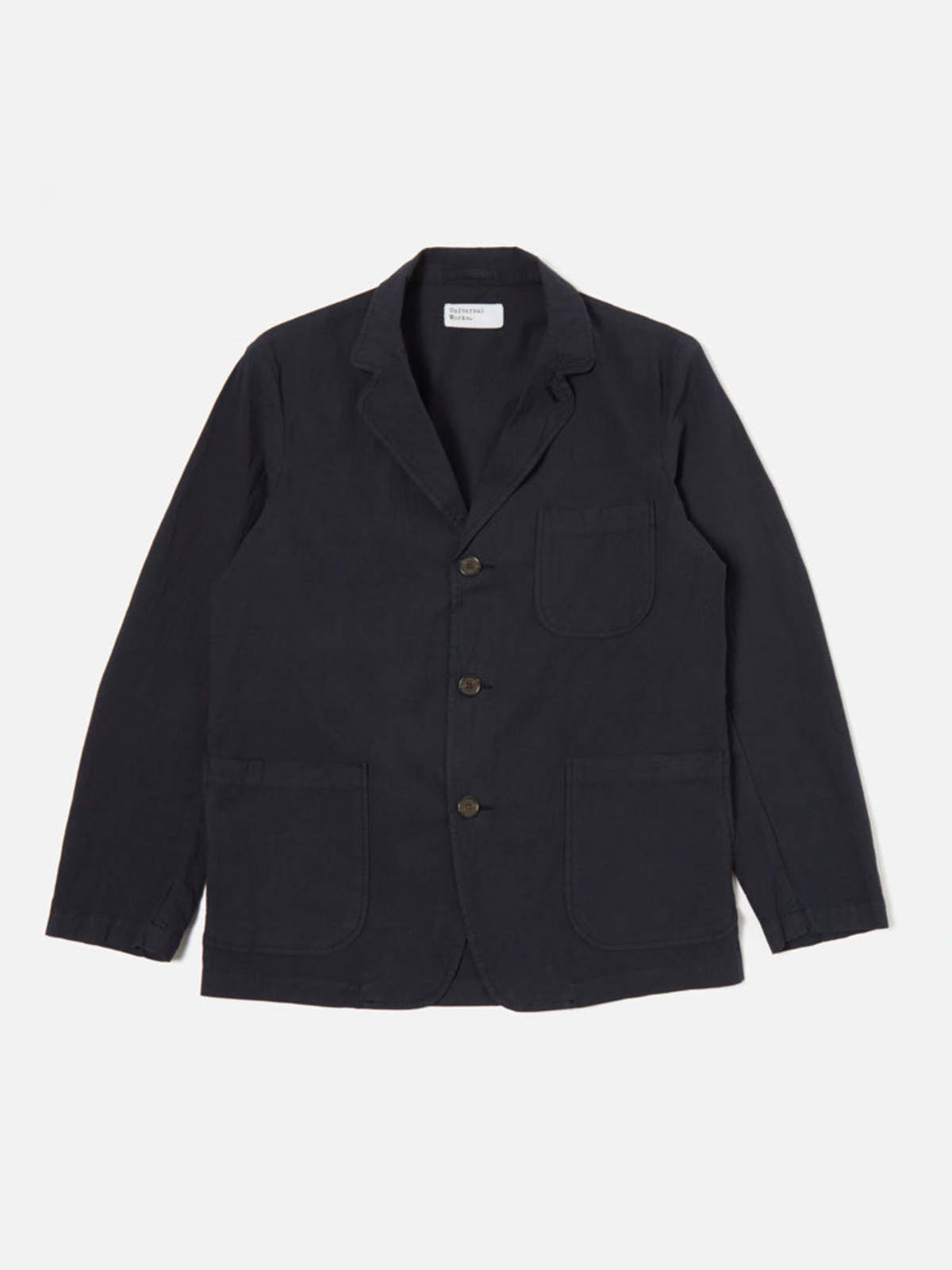 Universal Works Three Button Universal Works Three Button Jacket - Seersucker Navy | Garmentory