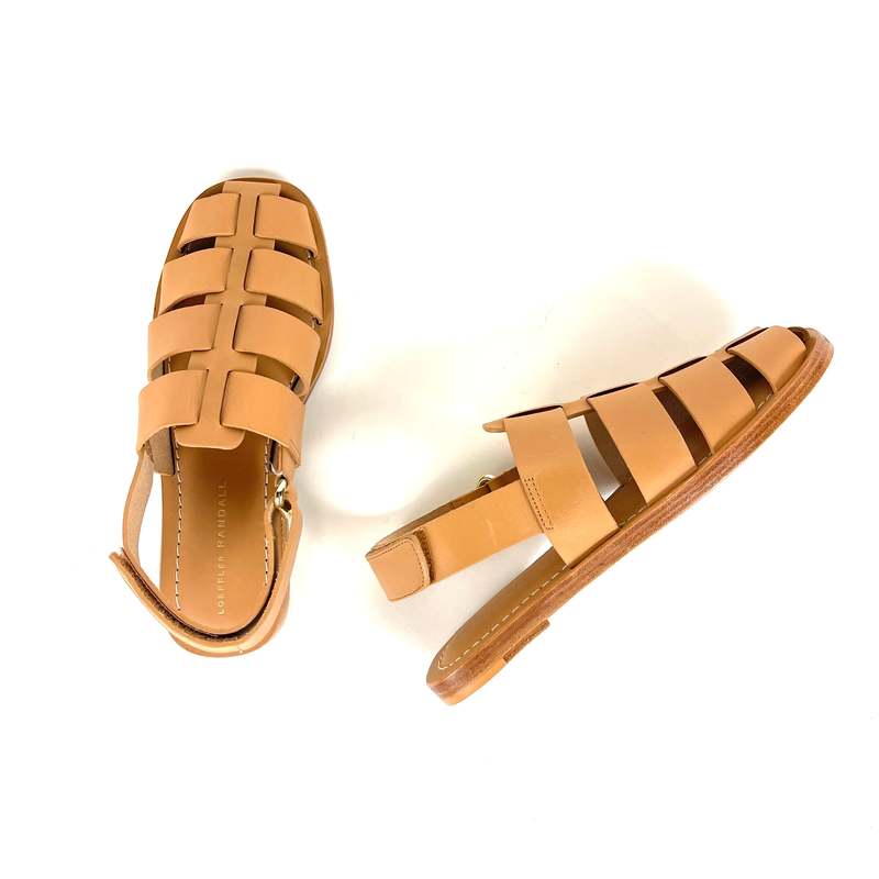 Loeffler Randall Sawyer Caged Sandal - Honey