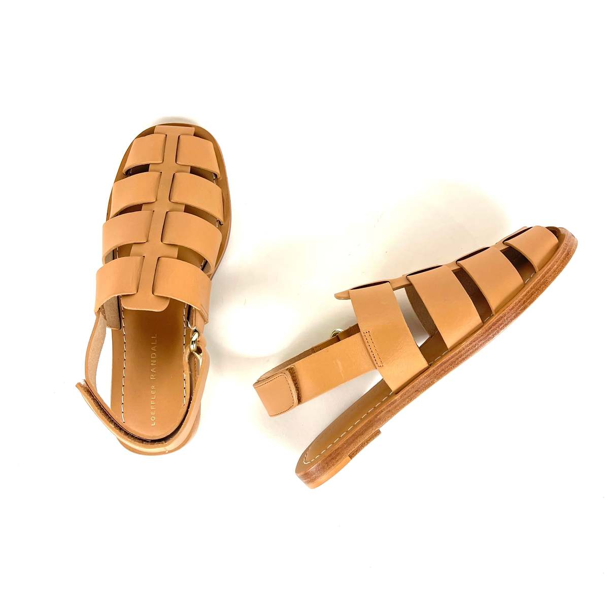 Loeffler Randall Sawyer Caged Sandal - Honey - Image 4 of 6
