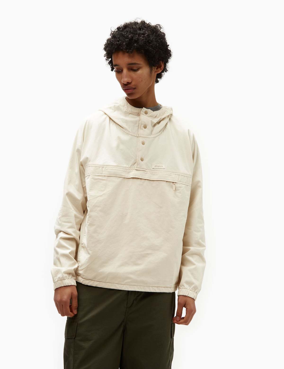 Unisex Patagonia Funhoggers Anorak - Undyed Natural | Garmentory