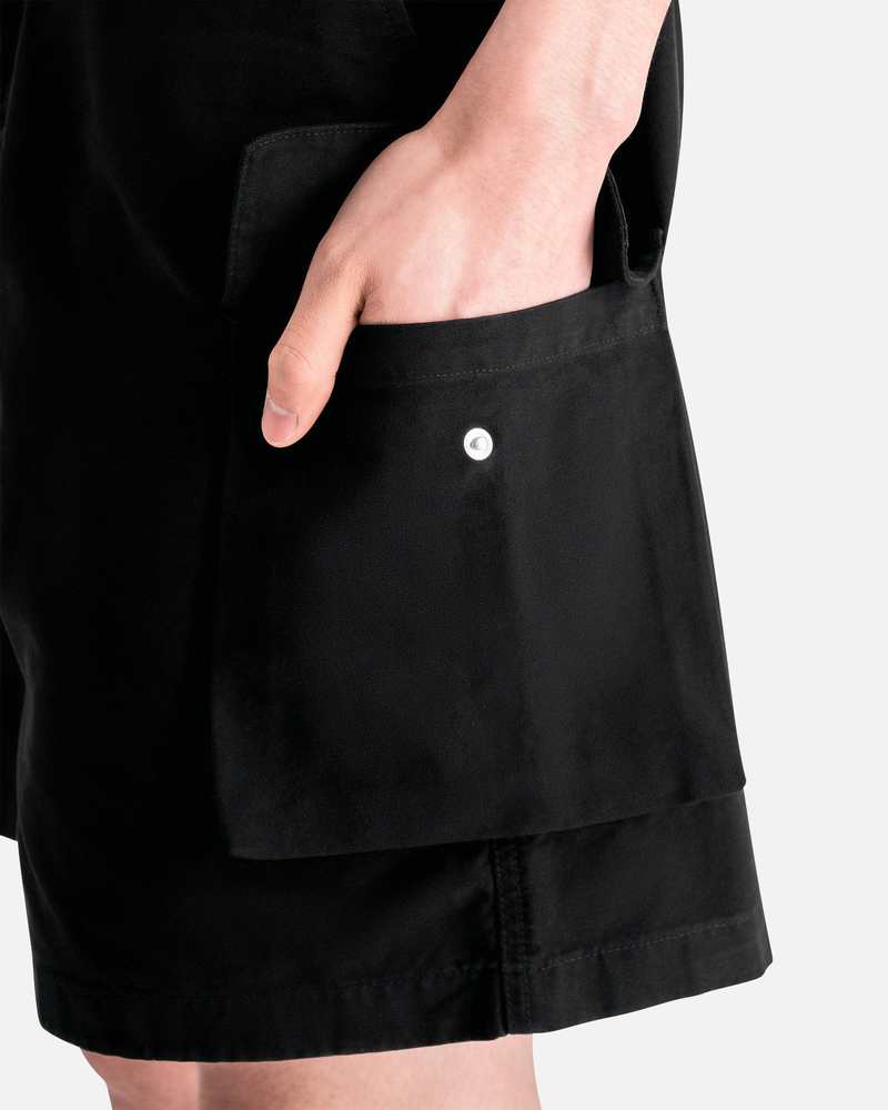 Our Legacy Mount Canvas Shorts - Black | Garmentory
