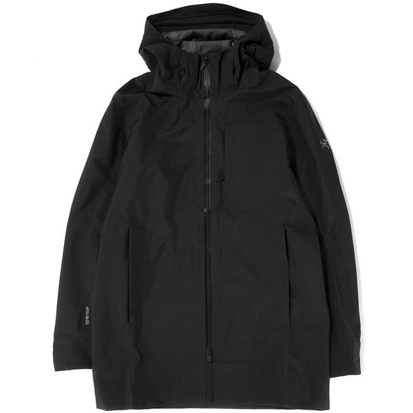 Arc'teryx SAWYER 3/4 LENGTH GORE-TEX COAT - BLACK | Garmentory
