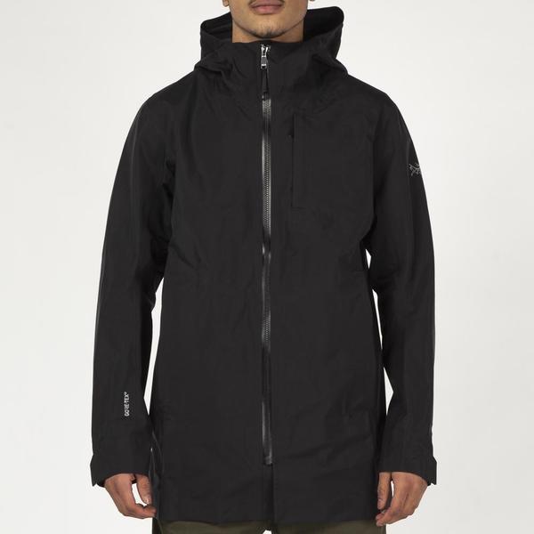 Arc'teryx SAWYER 3/4 LENGTH GORE-TEX COAT - BLACK | Garmentory