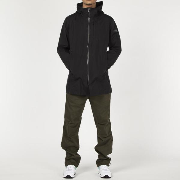 Arc'teryx SAWYER 3/4 LENGTH GORE-TEX COAT - BLACK | Garmentory