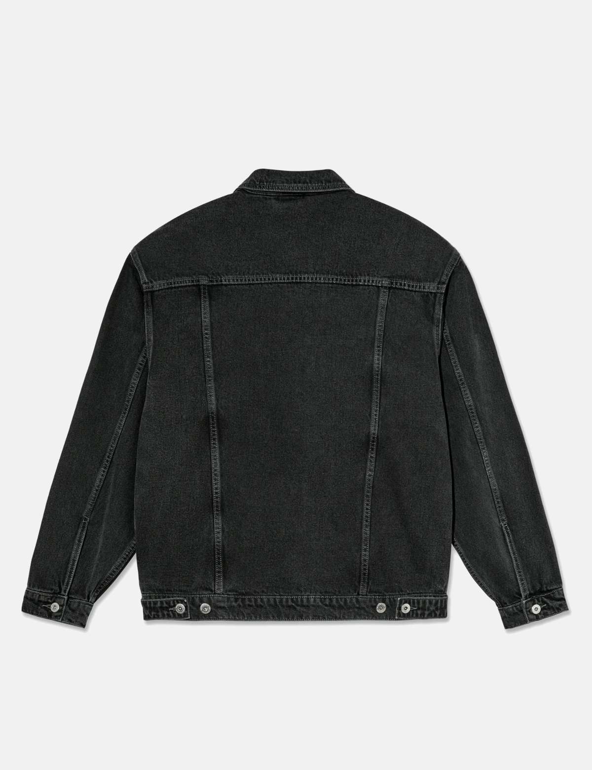 Polar Skate Co. Patrik Denim Jacket - Silver Black | Garmentory