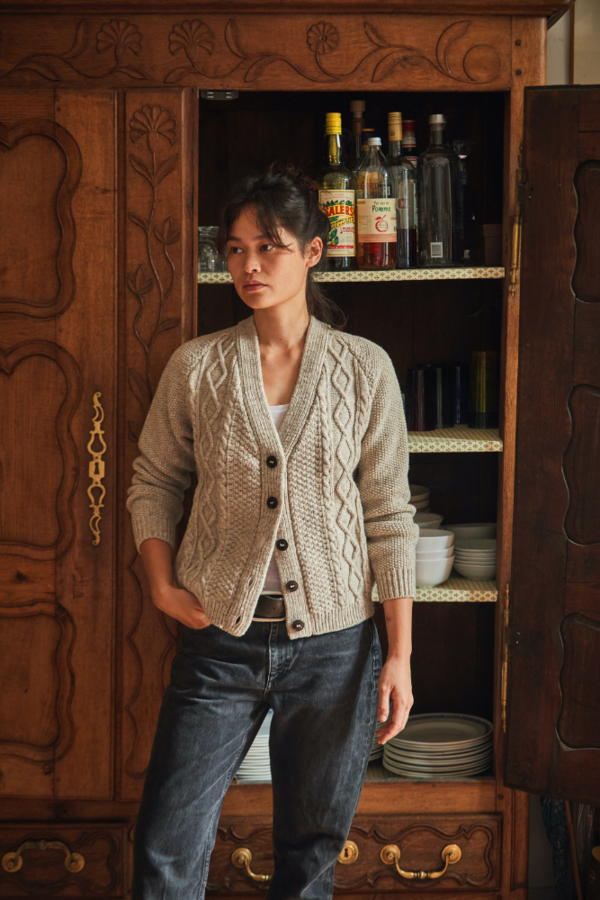 L'envers Annie Wool Cardigan L'envers Annie Wool Cardigan
