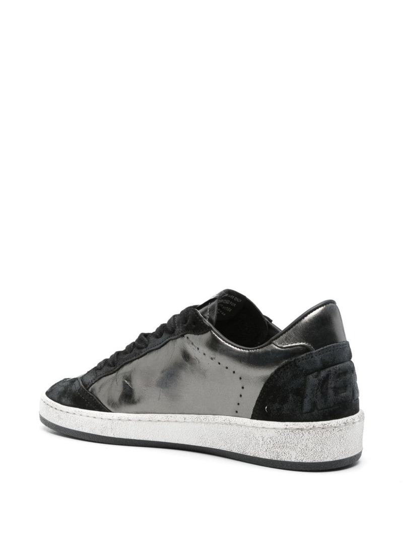 Golden Goose Ball Star Sneakers - Black/Anthracite | Garmentory