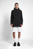 Stutterheim Stockholm Matte Raincoat With Snaps - Black - Thumbnail 1