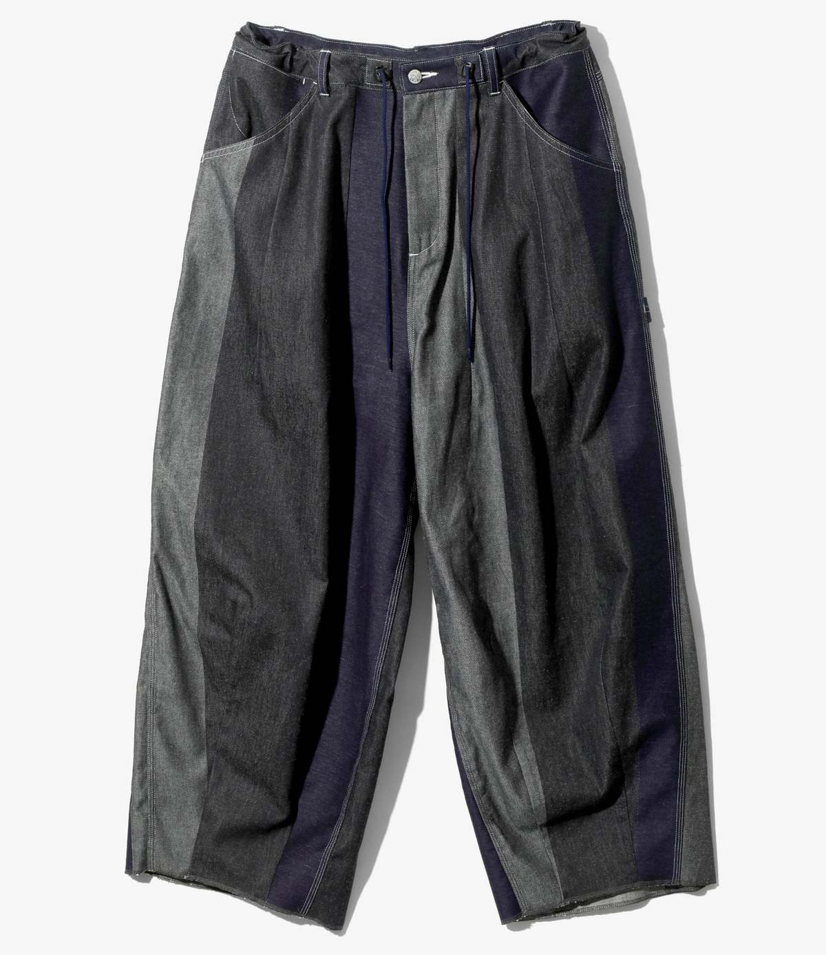 Needles H.D. 10oz Painter Denim Pant - Wide Stripe Jacquard