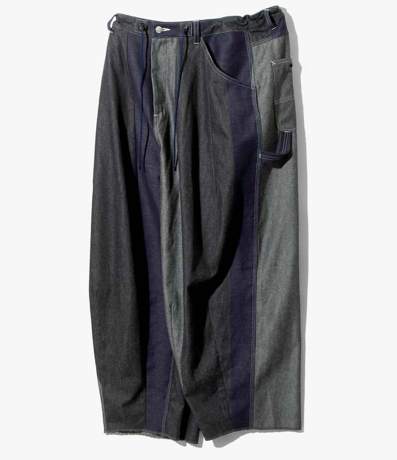 Needles H.D. 10oz Painter Denim Pant - Wide Stripe Jacquard