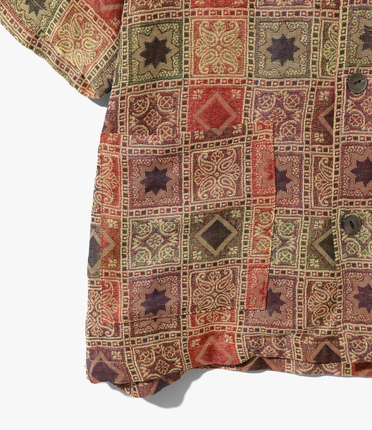 Needles Poly India Jq. Cabana Shirt | Garmentory