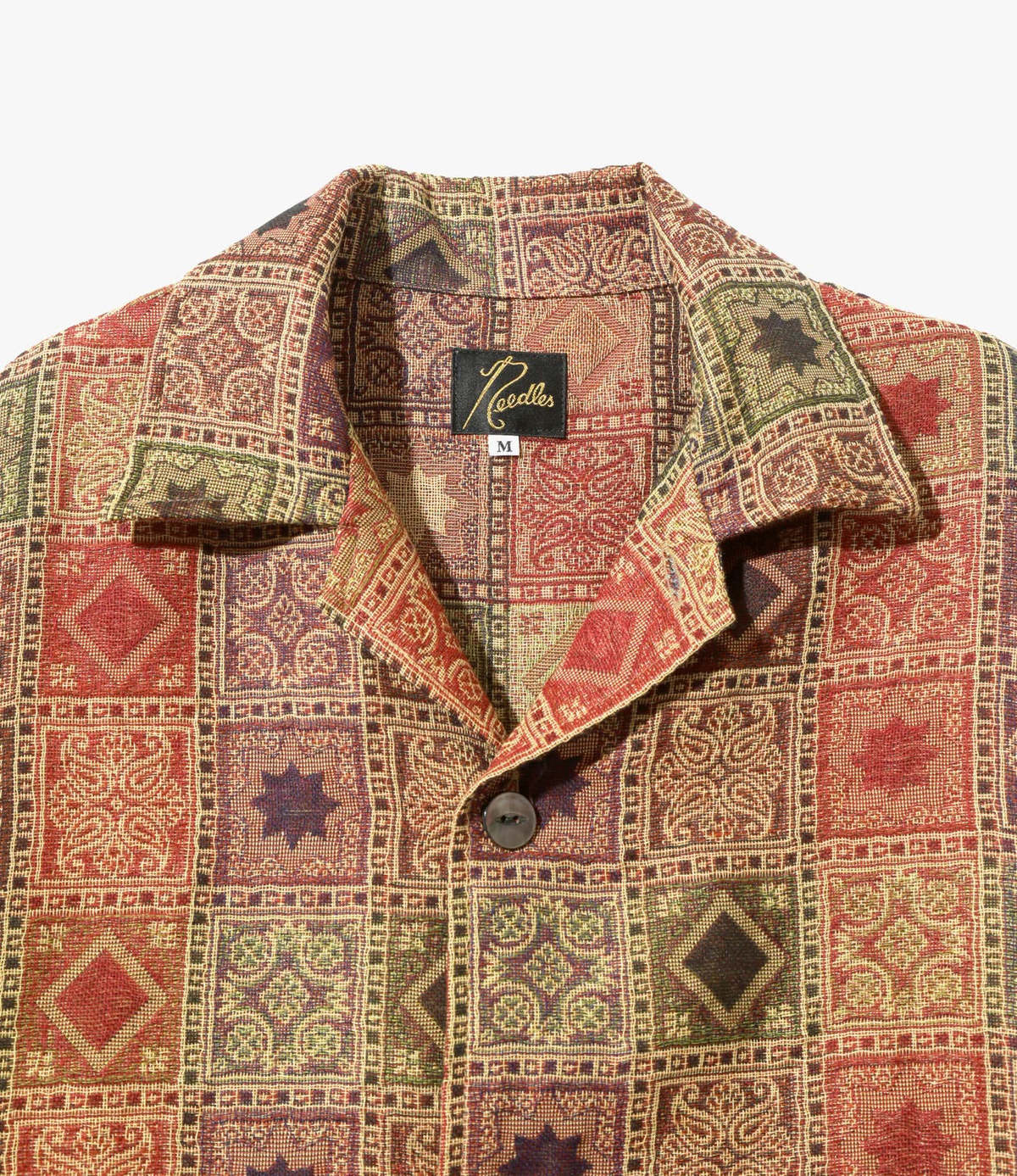 トップス Needles Cabana Shirt - Poly India Jq. Needles Poly India Jq. Cabana Shirt | Garmentory