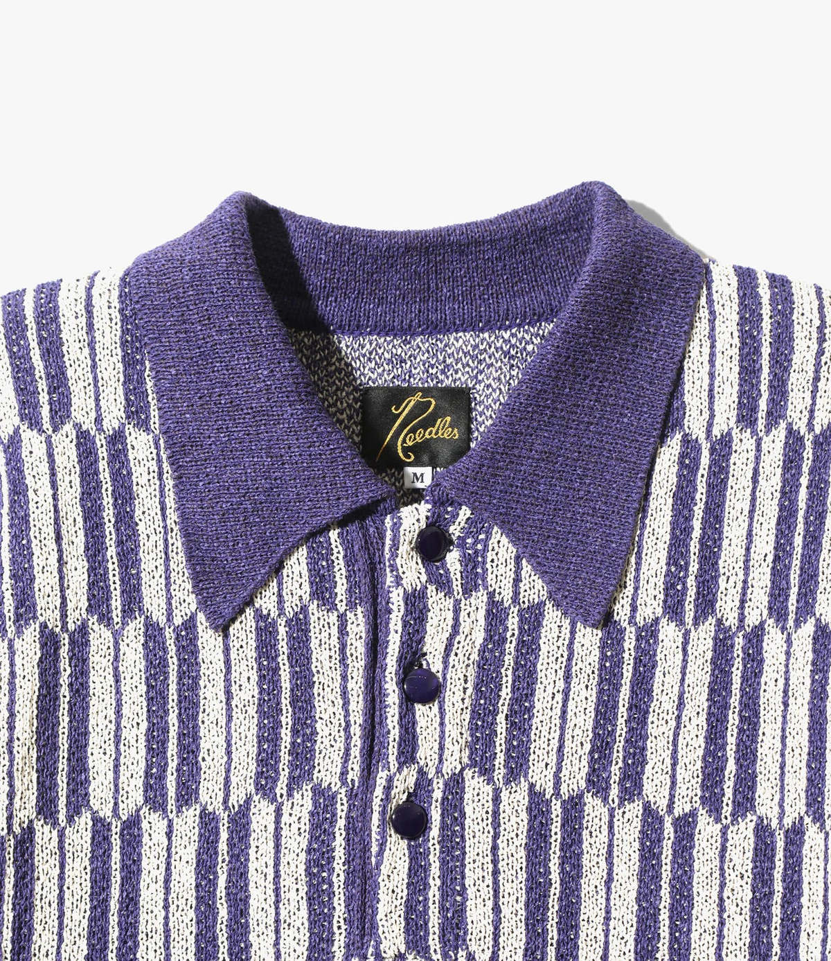 Needles Polo Sweater - Arrow Colors/Purple | Garmentory