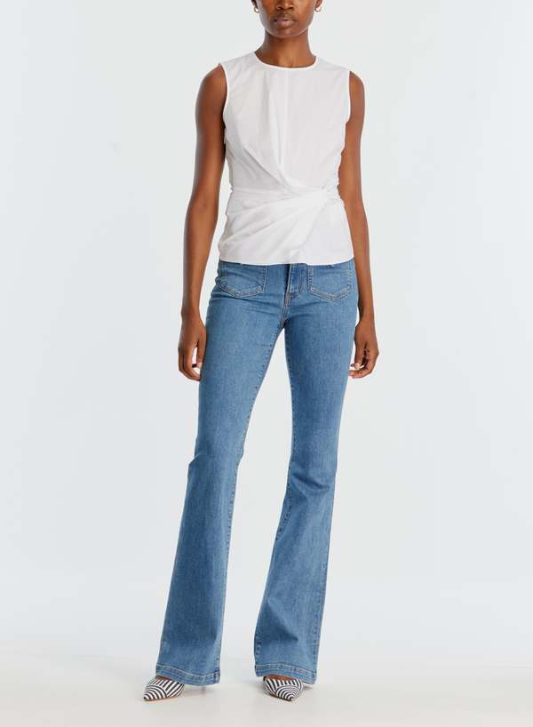 Veronica Beard Bisa Top - White