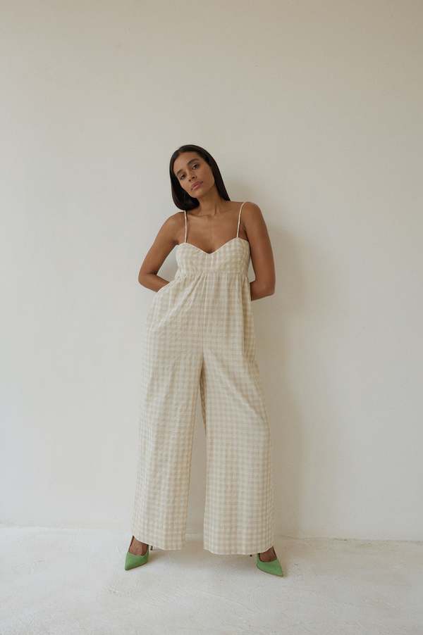 BAHHGOOSE RIO JUMPSUIT - Check