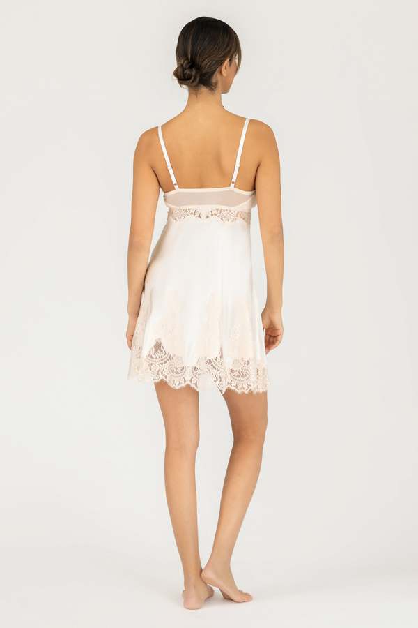 NK IMODE Hailey Love Bust-Support Silk Chemise