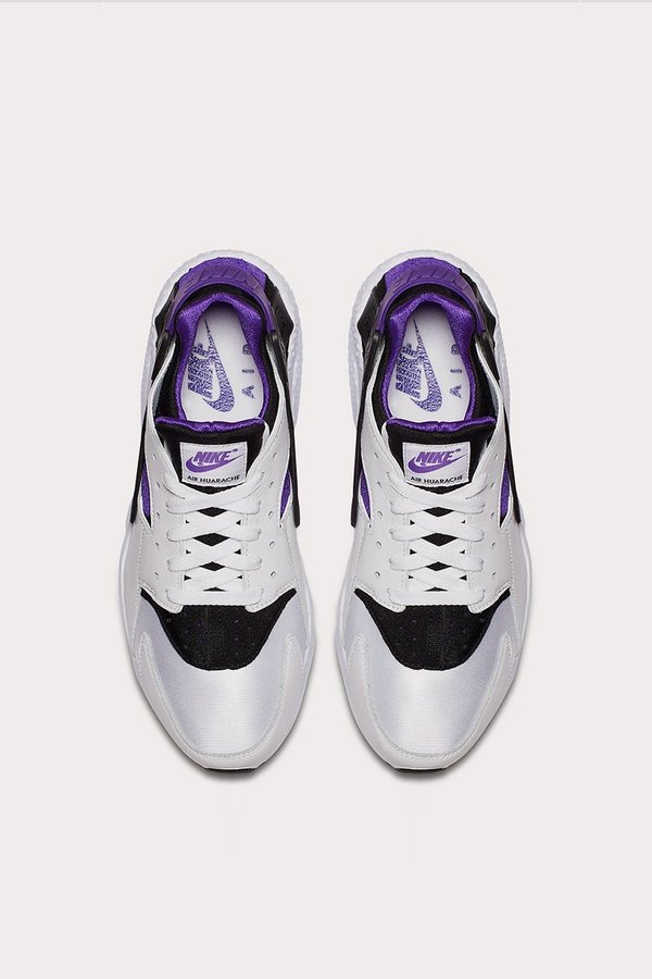 nike air huarache run 91 purple punch