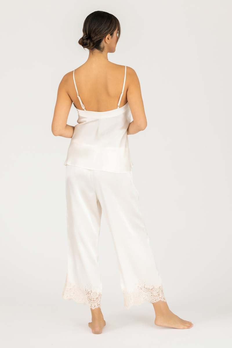 NK IMODE Hailey Love Statement Silk Cami PJ Set