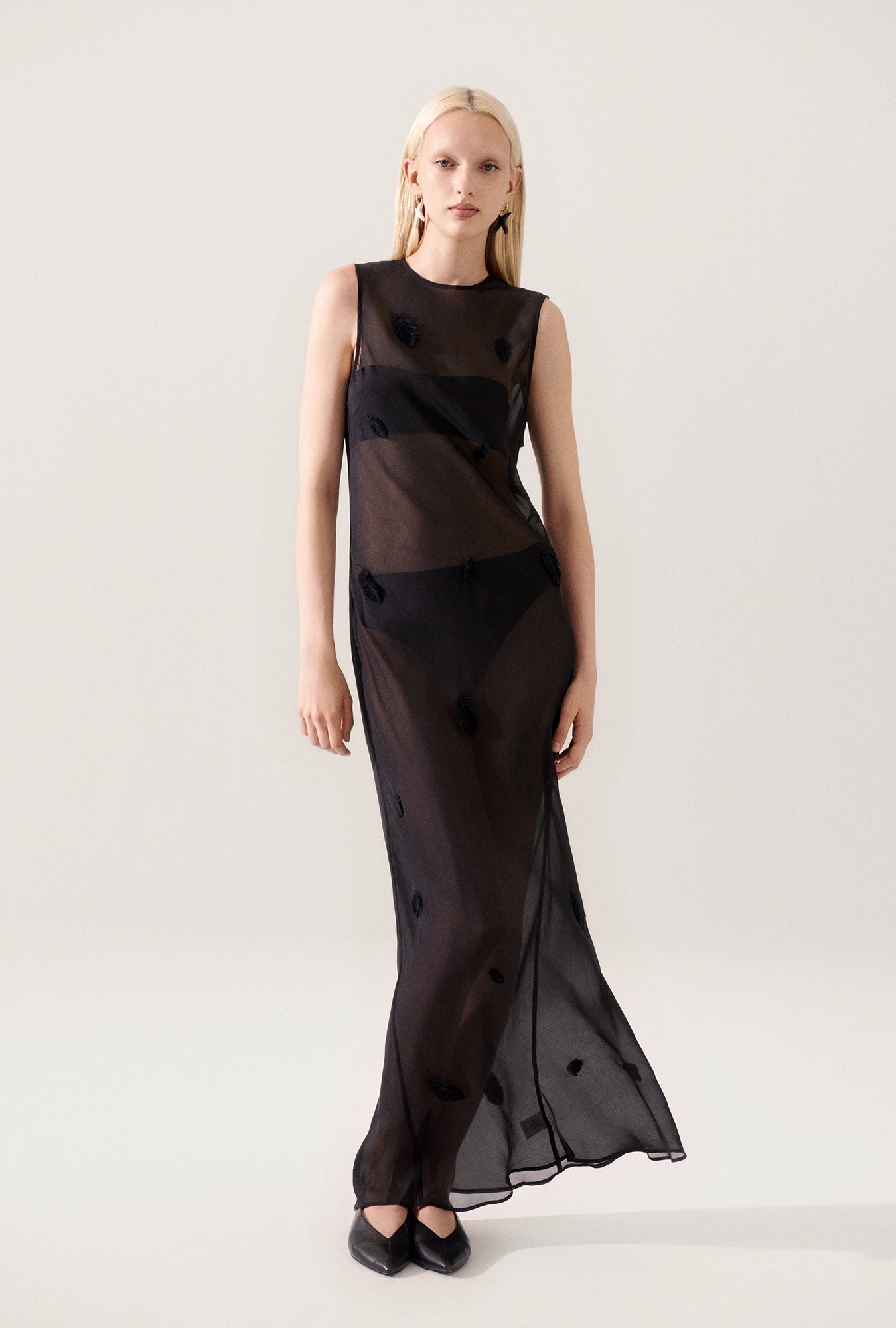 silk laundry black dress Silk Laundry Black Bias Dress