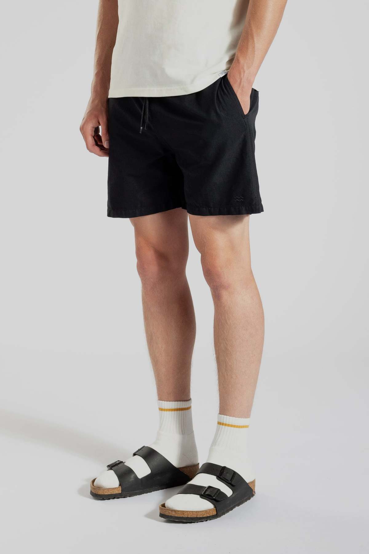 Norse Projects Hauge Recycled Nylon Swimmers - Black - Image 4 of 6