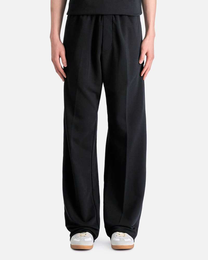 (関税・送料込)MM6 Maison Margiela Sweat trousers MM6 Maison Margiela Black Numeric Sweatpants MM6 Maison Margiela