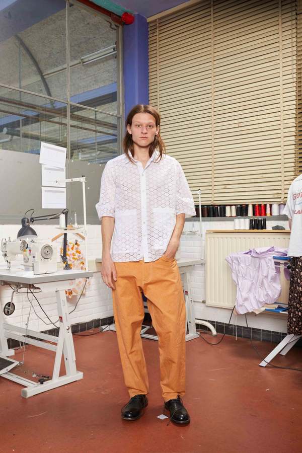 Camiel Fortgens Boxy Shirt - White | Garmentory
