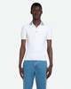 Wales Bonner Dawn Knit Polo - White/Ivory - Thumbnail 7