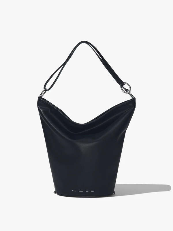 Proenza Schouler Spring Bucket Leather Bag - Black | Garmentory